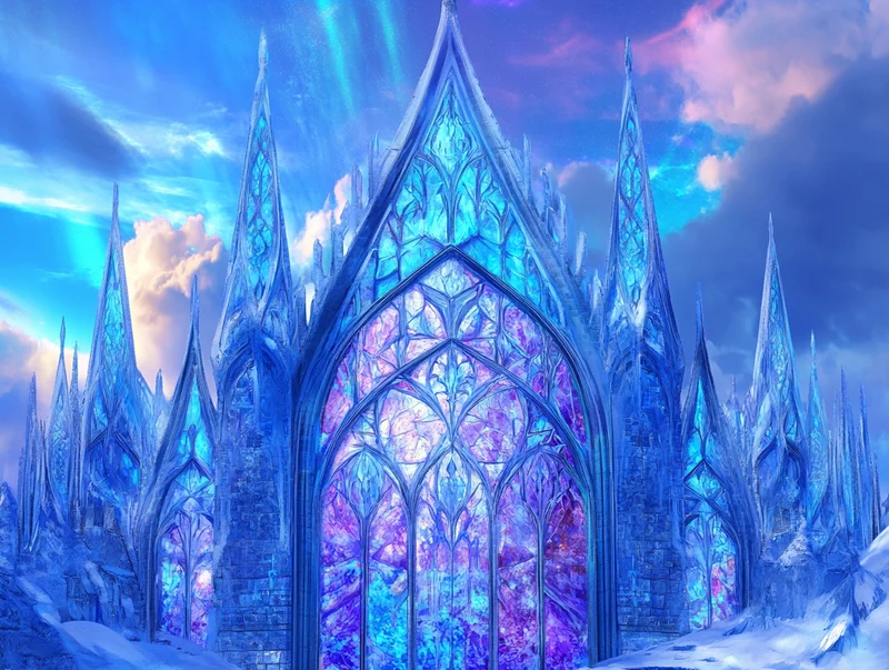 The Majestic Ice Castle