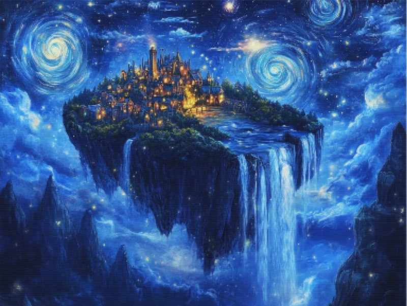 The Floating Isle of Stars