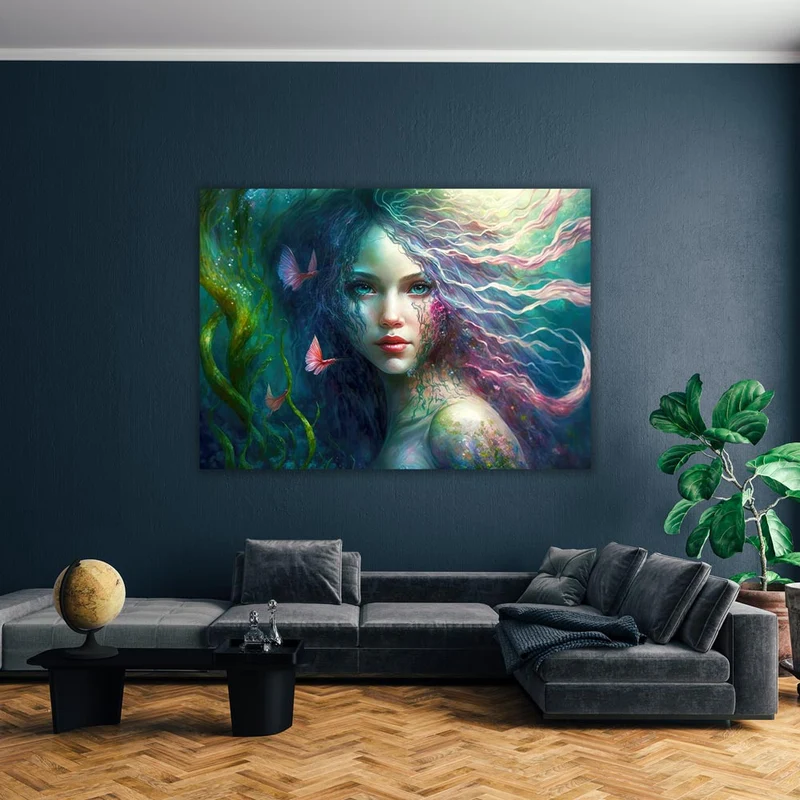 5D Diamond Painting – Meerjungfrau