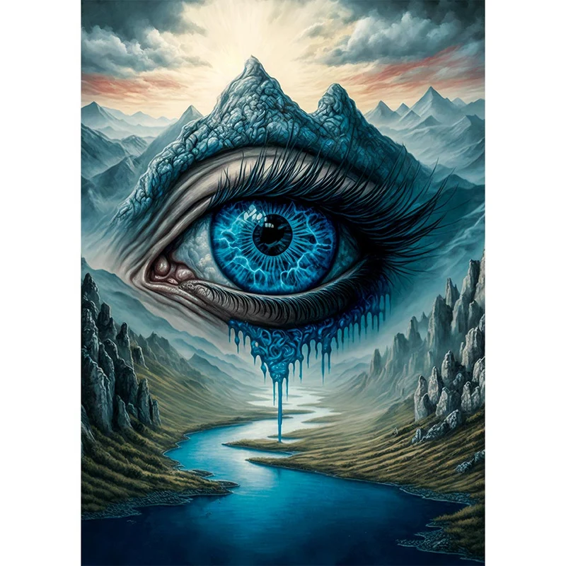 5D Diamond Painting – Sauron Auge