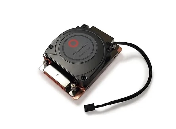 Dynatron A42 AMD AM4/AM5 1U Active All-Copper CPU Cooler - Up to 140W TDP