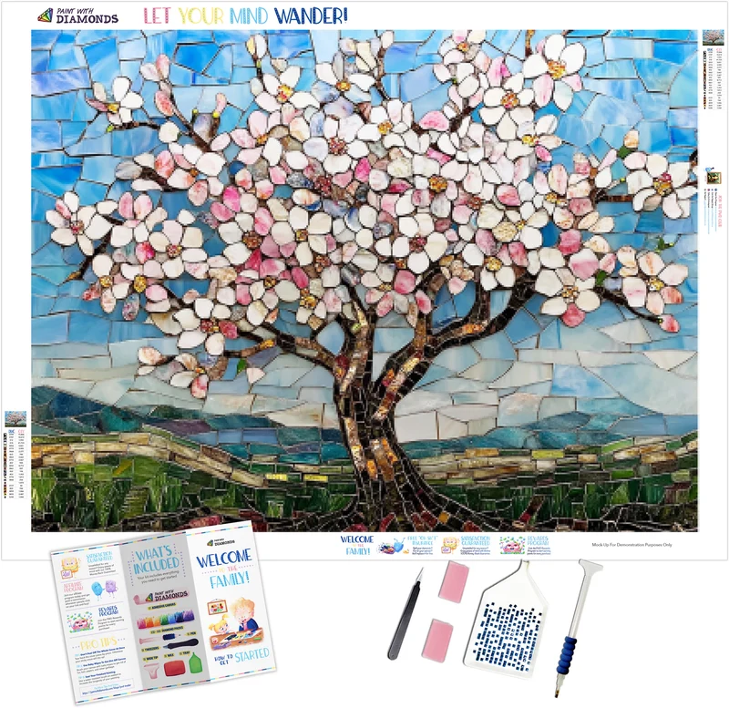 The Peaceful Blooming Cherry Tree