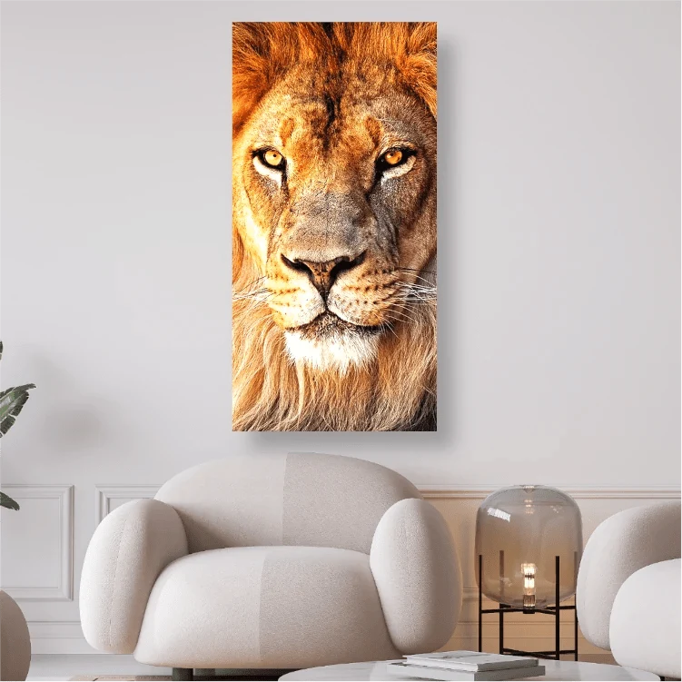Löwe - schau mir in die Augen - 5D DIY Diamond Painting