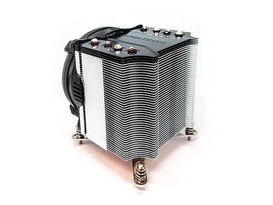 Dynatron Q6 Active Sever CPU Cooler, Intel LGA 1700, 92mm Fan with PWM, Copper Base, Aluminum Fins, For 3U Servers - Support 195W TDP CPU
