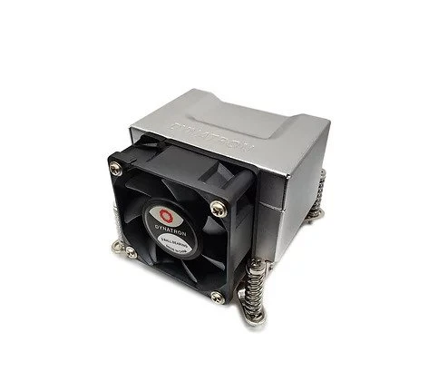 Dynatron Q5 Active Sever CPU Cooler, Intel LGA 1700, 60mm Fan with PWM, Copper Base, Aluminum Fins, For 2U Servers - Support 150W TDP CPU