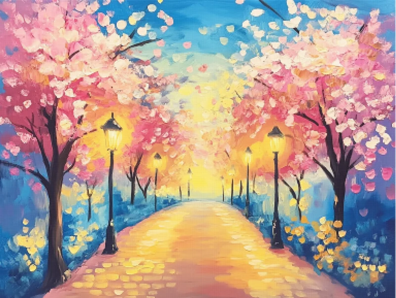 The Symphony of Spring Skies
