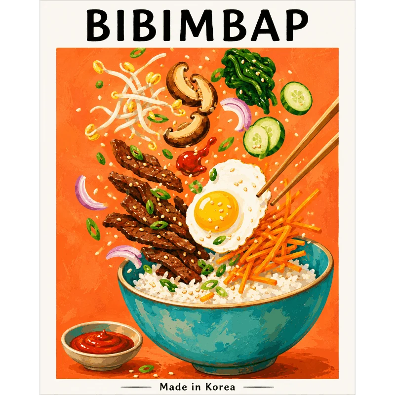 Koreanisches Bibimbap