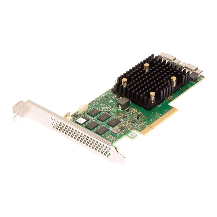 16 Port Broadcom MegaRAID 9560-16i RAID Controller, PCI-E 4.0 x8, Slim-SAS (SFF-8654)/SATA III, Low Profile