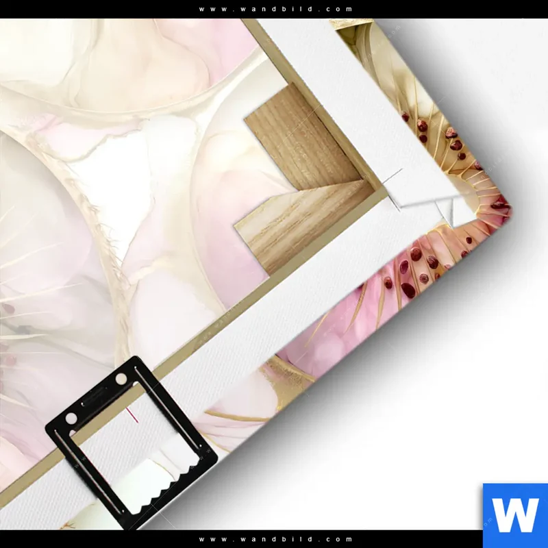 Leinwandbild | Kiwi - Edle Fruchtfantasie | Quadrat