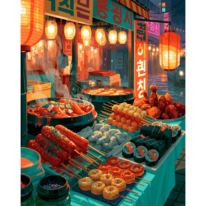 Koreanisches Streetfood