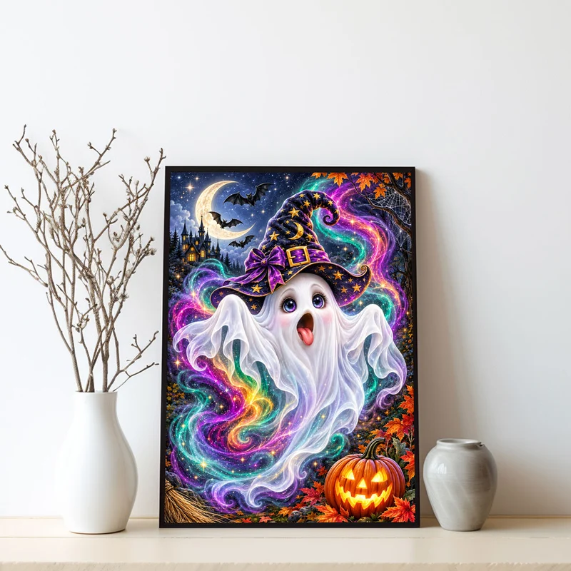 5D Diamond Painting – Geisterzauber unter Sternen