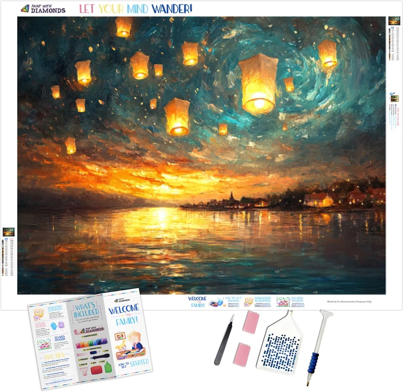 Lanterns Over the River