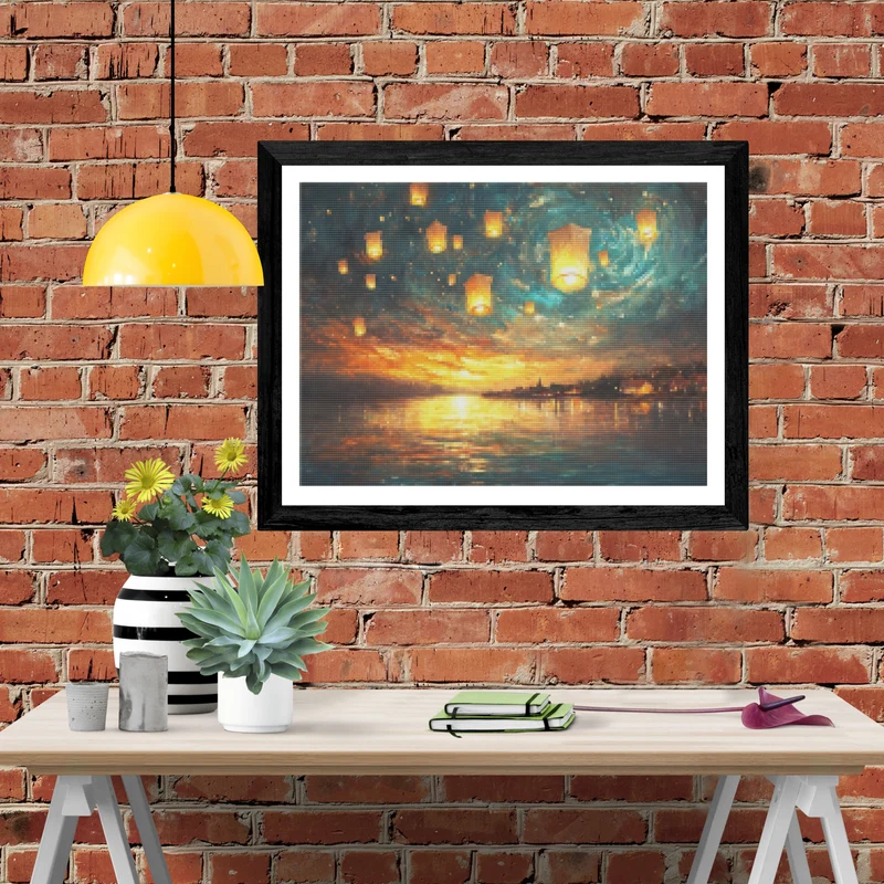 Lanterns Over the River