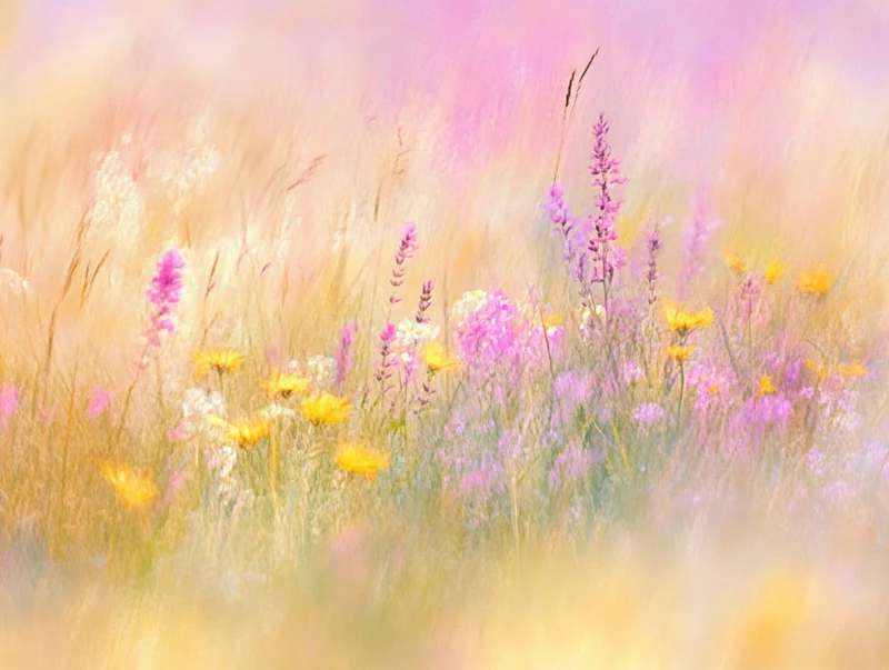 Impressionist Wildflower Meadow