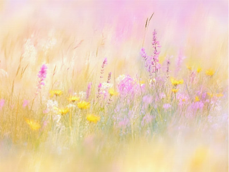 Impressionist Wildflower Meadow