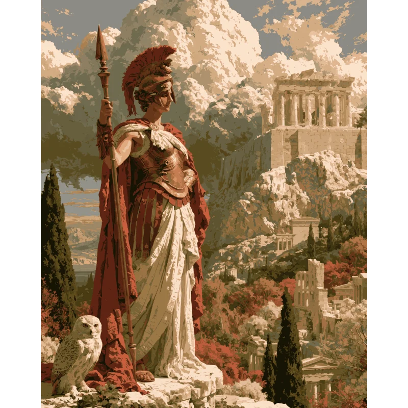 Kriegerin Athene