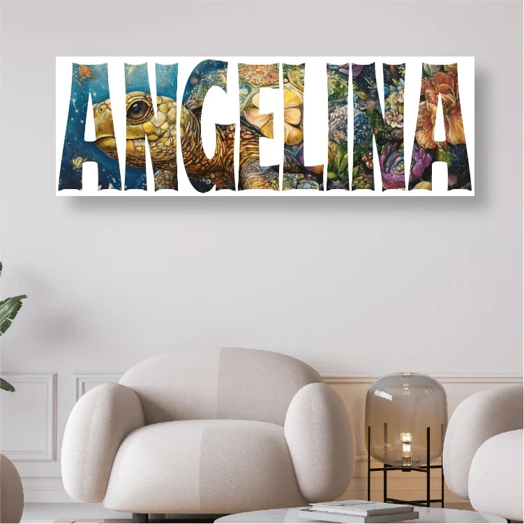 Dein eigener Name oder Schriftzug - 5D DIY Diamond Painting