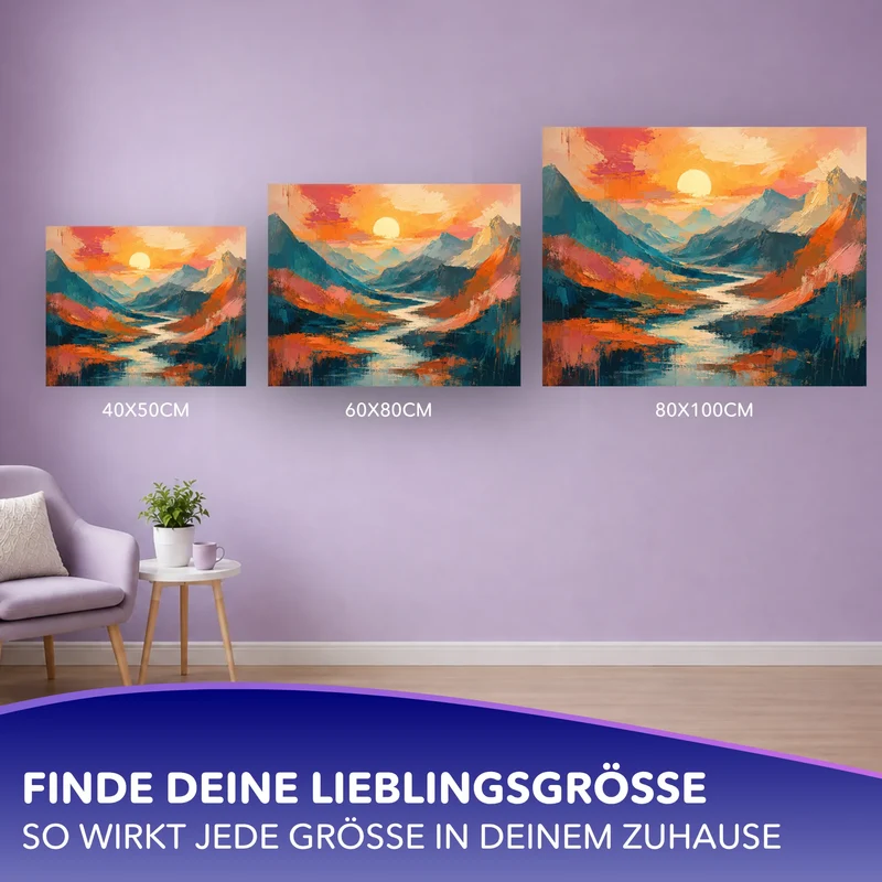 Malen nach Zahlen - Der Weg ins Licht