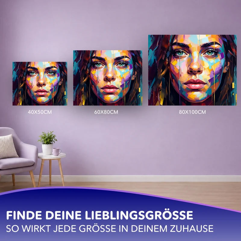 Malen nach Zahlen - In allen meinen Farben