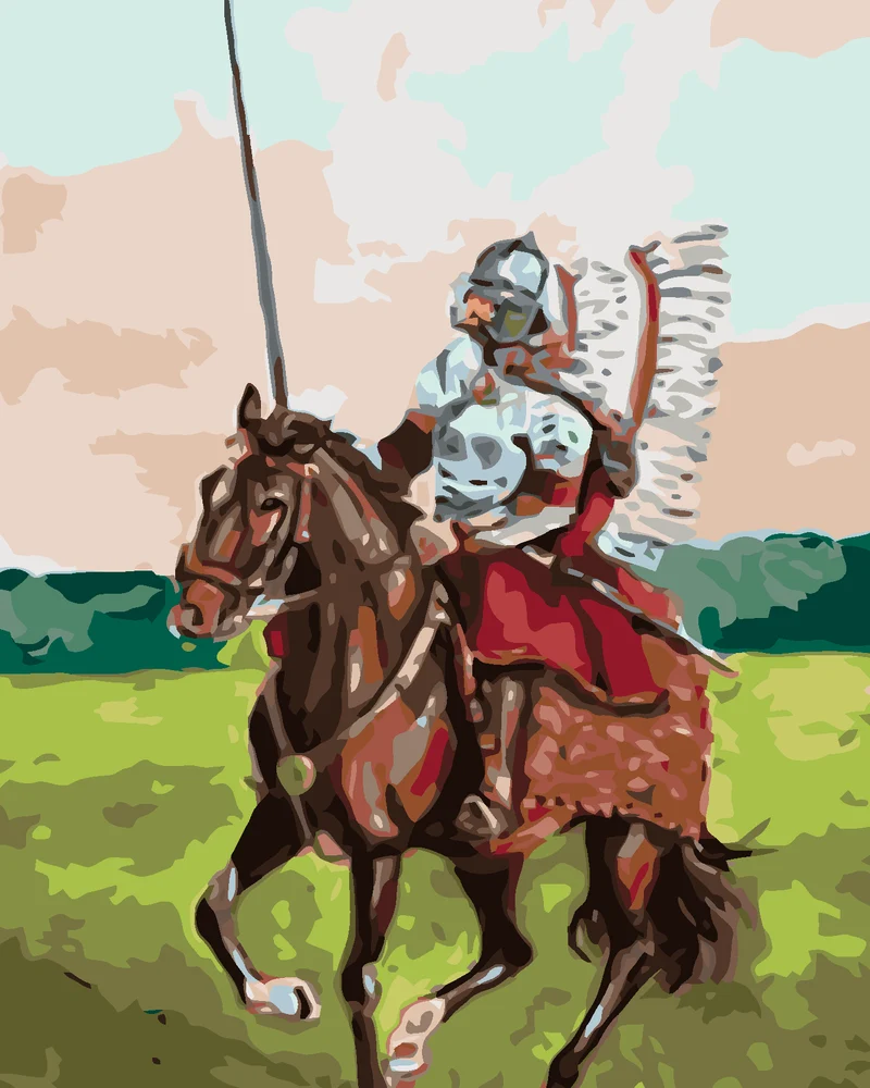 Diamond painting - POLNISCHER HUSAR