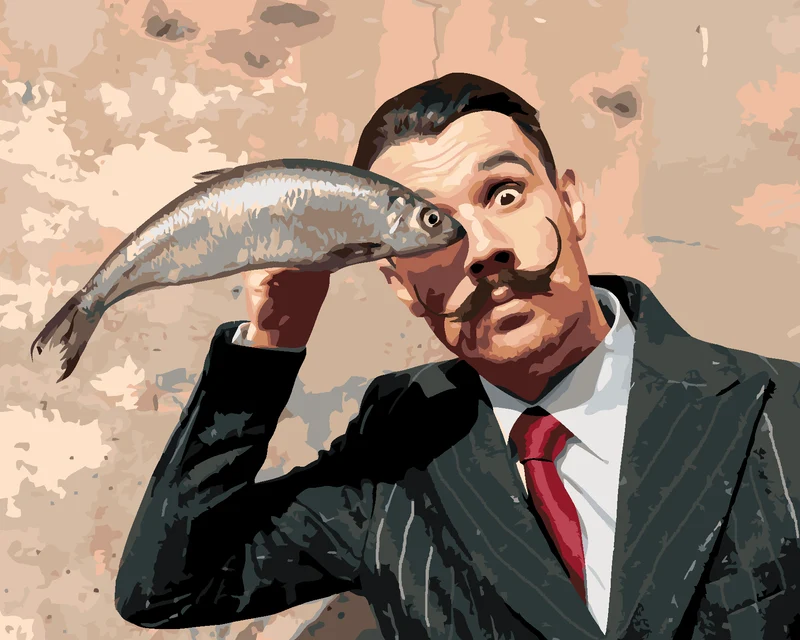 Diamond painting - FISCHAUGEN