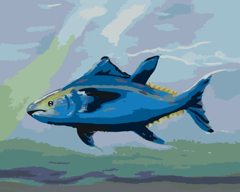 Diamond painting - FISCHE - THUNFISCH