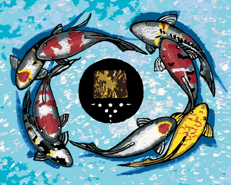 Diamond painting - FISCHKREIS