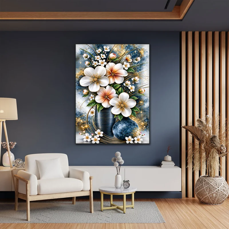 5D Diamond Painting – Aurelia im Garten der Eleganz