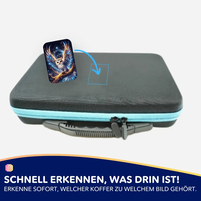 Aufkleber 5er-Set - Wenn die Nacht dich sieht