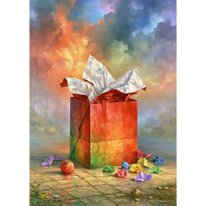 5D Diamond Painting – Geschenk der Farben