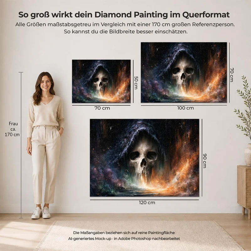 5D Diamond Painting – Wächter der kosmischen Tiefe