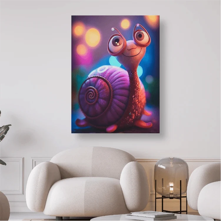Schnick die Schnecke - 5D DIY Diamond Painting