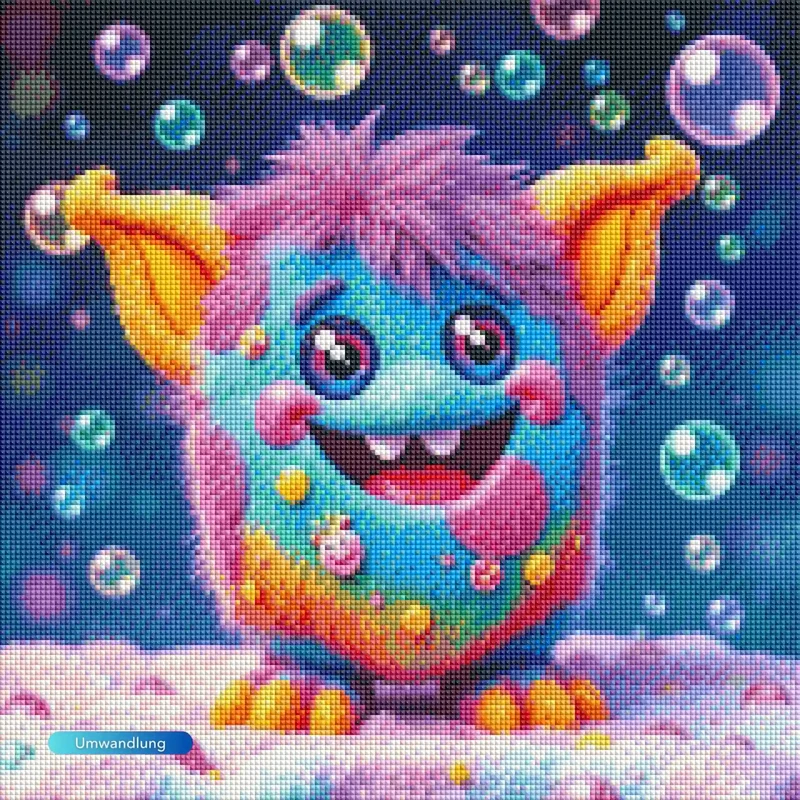 Diamond Painting - Moni Live Verkauf - Grinsebacke