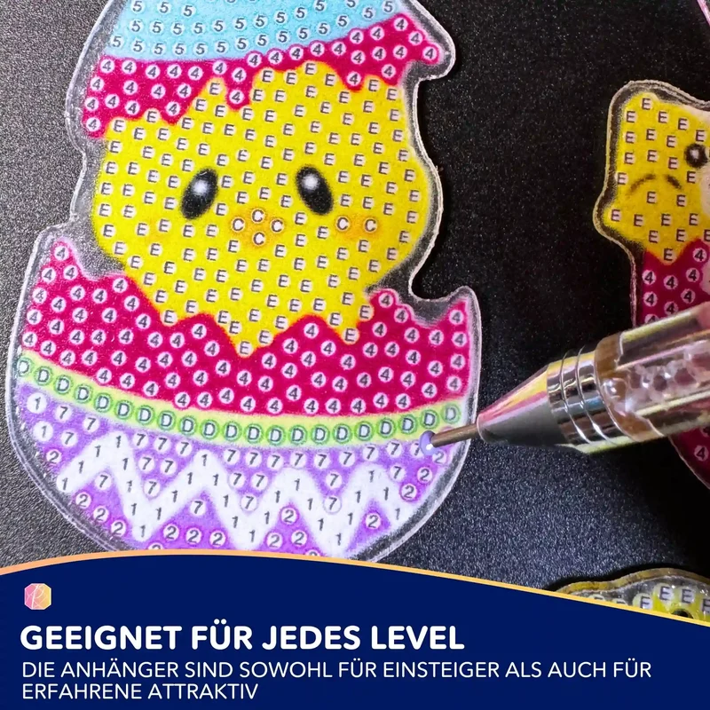 Diamond Painting - Kleine Anhänger Ostern
