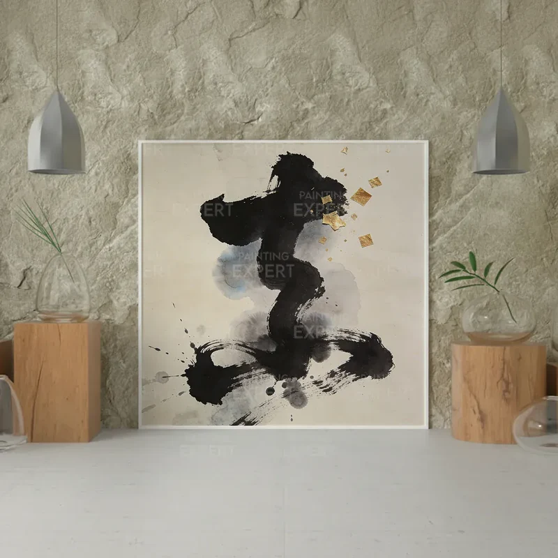 Malen nach Zahlen Tanz aus Tinte Japan