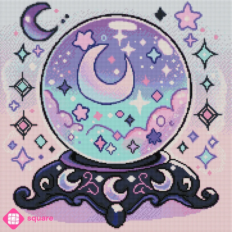 Diamond Painting - The Chaos Conjurer - Crystal Ball