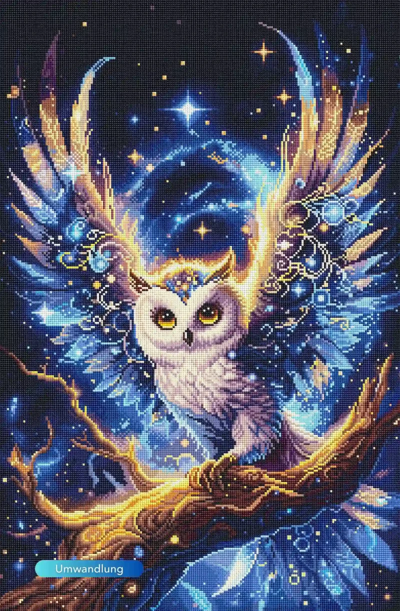 Diamond Painting - Wenn die Nacht dich sieht