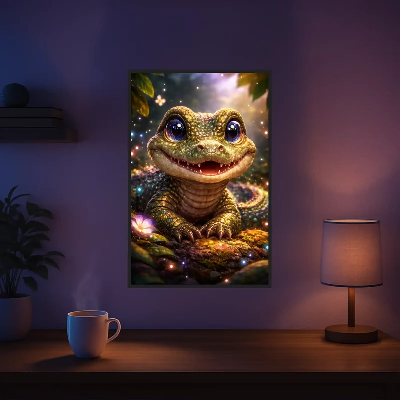 Diamond Painting - Uraltes Lächeln