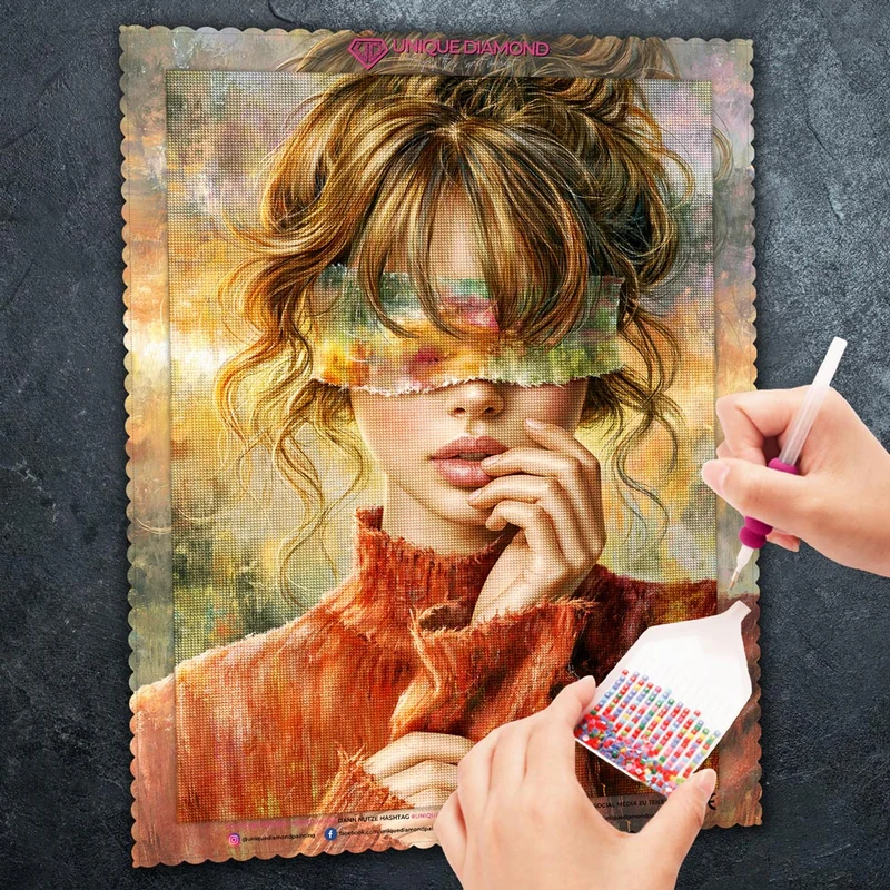 5D Diamond Painting – Farben hinter dem Schleier