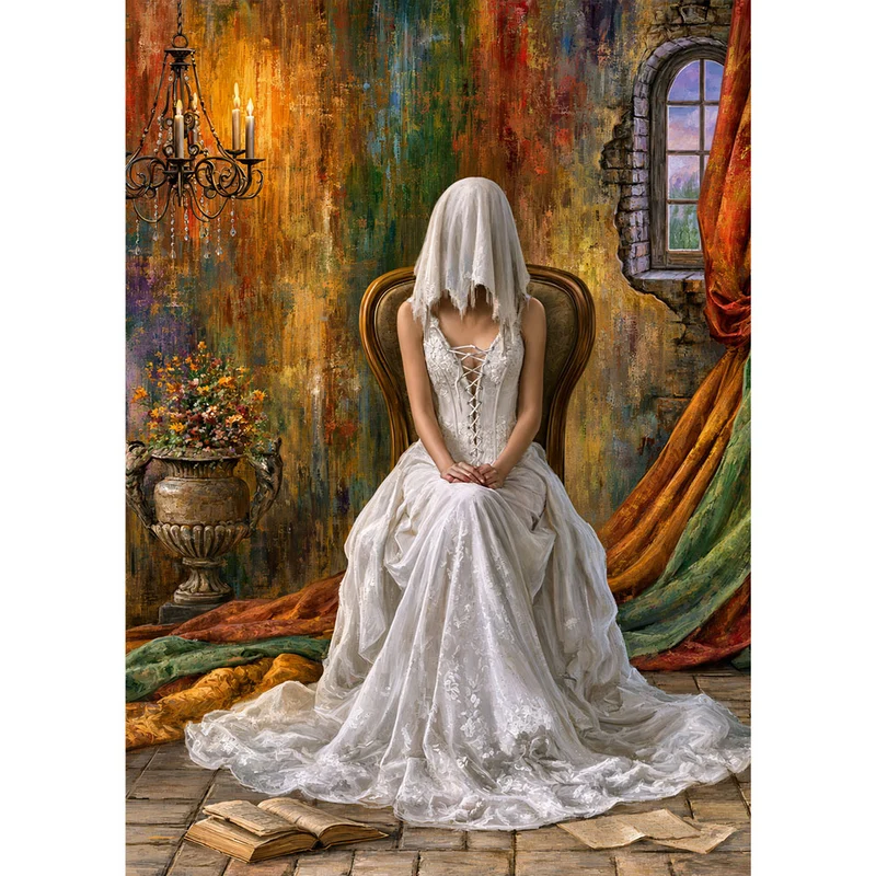 5D Diamond Painting – Braut der verlorenen Zeit