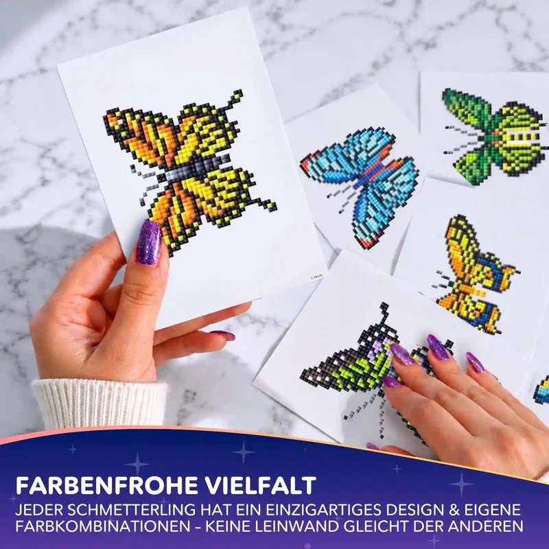 Mini Diamonds - Schmetterlinge