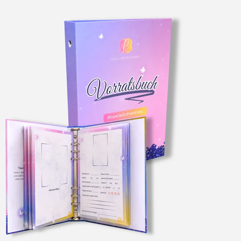 Diamond Painting Vorratsbuch