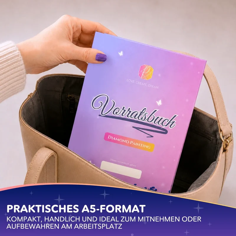 Diamond Painting Vorratsbuch