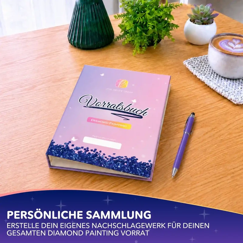 Diamond Painting Vorratsbuch