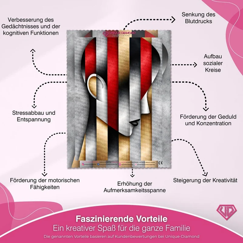 5D Diamond Painting – Elefant der goldenen Formen