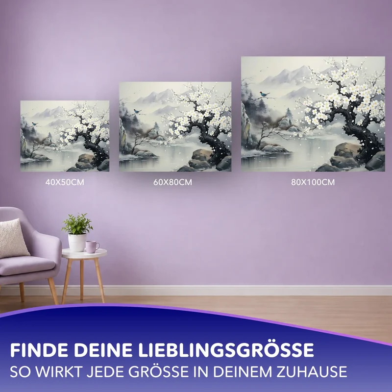 Malen nach Zahlen - Glanz der Natur