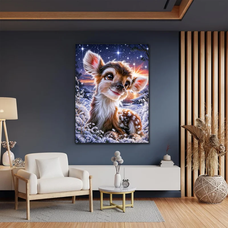 5D Diamond Painting – Finjas Sternenwinter