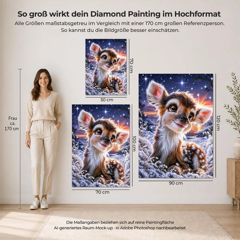 5D Diamond Painting – Finjas Sternenwinter
