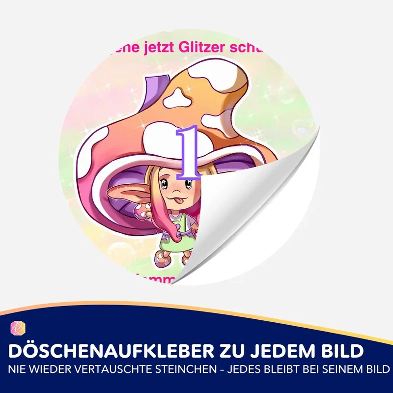 Döschenaufkleber - Moni´s Special - Moni Shroomi
