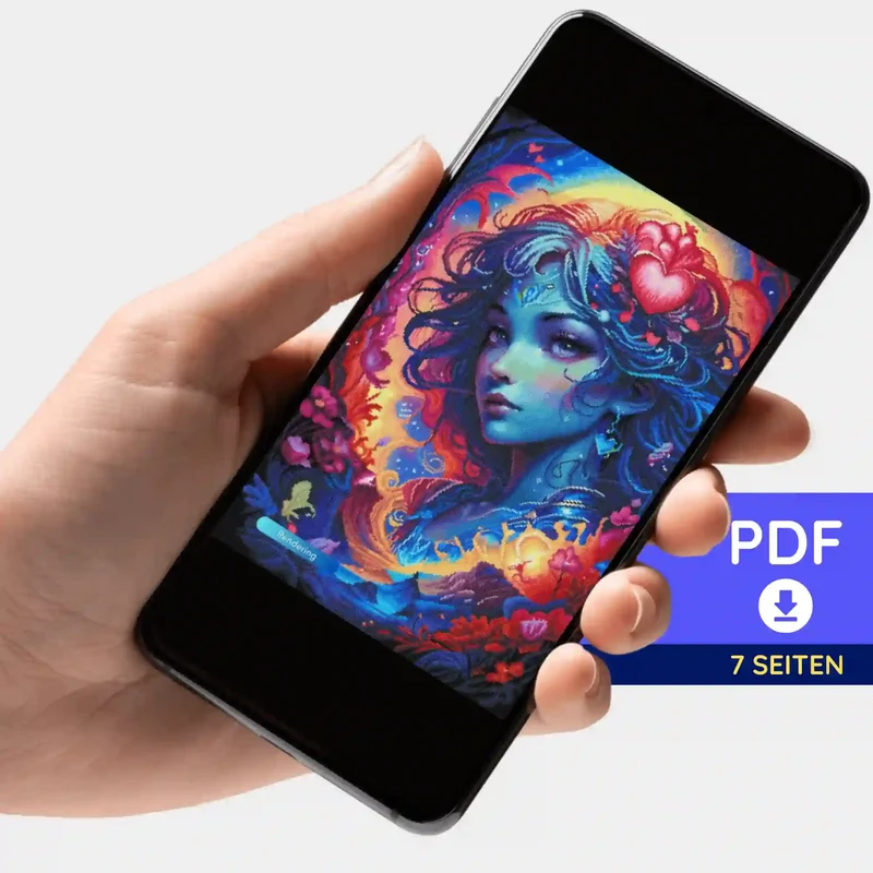 Digitale Bildmappe - Moni´s Special - Mystic Girl